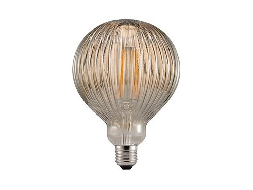 Nordlux LED Globe G125 E27 1,5-10W 2000K AVRA goud stripes