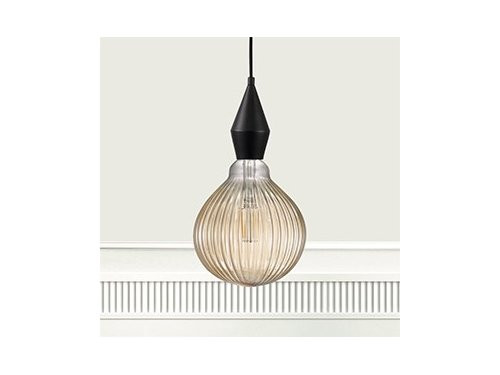 Nordlux LED Globe G125 E27 1,5-10W 2000K AVRA goud stripes