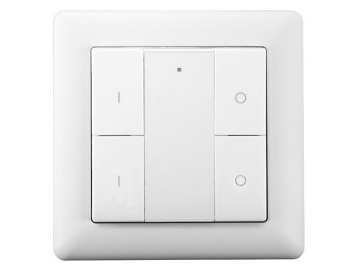 Draadloze schakelaar Zigbee 2 groepen wit