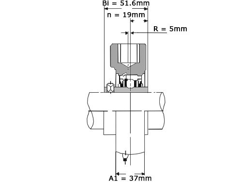 Foto van NSK Lagerblok Span UCHB210 (50mm) NSK Lagerblok Span UCHB210 (50mm)