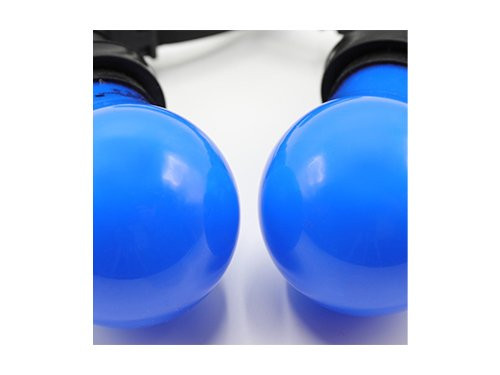 LED normaallamp GLS E27 blauw 2W