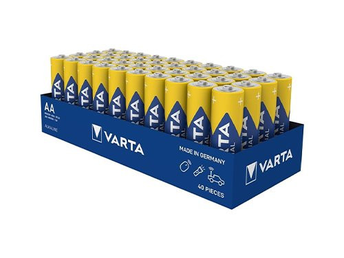 Foto van Varta Industrial PRO batterij AA tray(40) Varta Industrial PRO batterij AA tray(40)