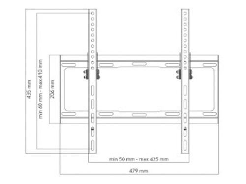 TV wandbeugel WM2421 One For All