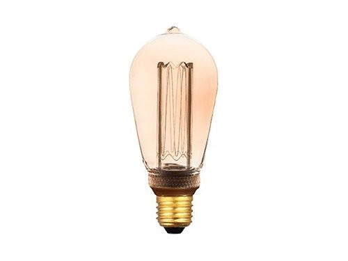 Nordlux LED ST64 E27 3,5-12W 1800K retro deco gold dimbaar