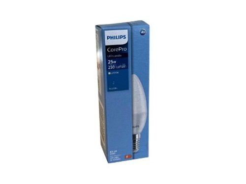 Philips LED kaars E14 2,8-25W 2700K mat