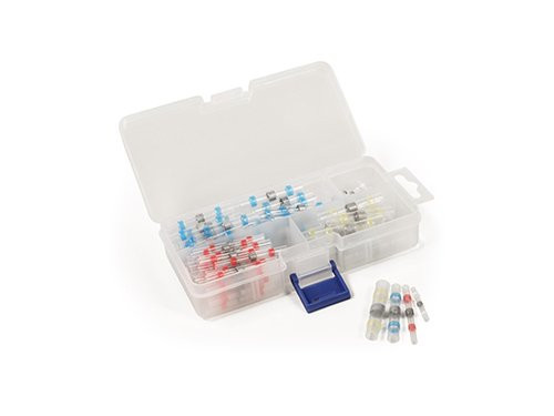 Krimpkous soldeer connector 0.25-6mm set 100 delig