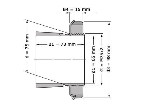 NKE Trekbus H2315 (65x98x73mm)