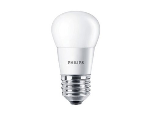 Foto van Philips LED kogel E27 5-40W 2700K mat Philips LED kogel E27 5-40W 2700K mat