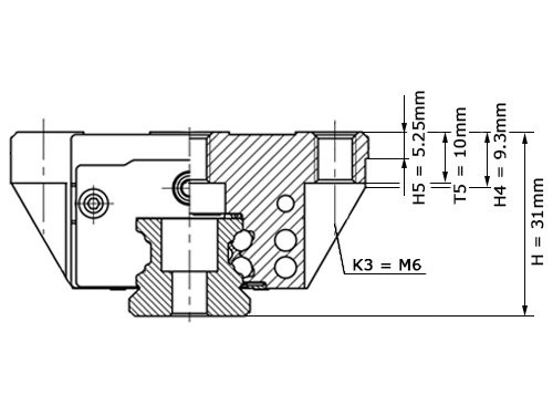 INA Loopwagen KWVE25 B N V2 G3