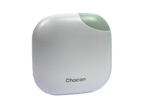 Draadloze deurbel set 100m design wit + flits