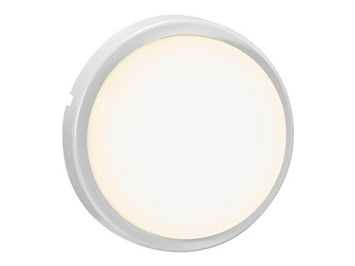 Foto van LED Wandlamp Cuba rond wit 6,3W 3000K IP54 LED Wandlamp Cuba rond wit 6,3W 3000K IP54