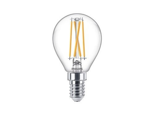 Foto van Philips LED kogel E14 2,5-25W filament helder dimtone Philips LED kogel E14 2,5-25W filament helder dimtone