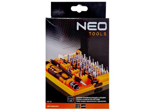 Schroevendraaierset precisie 53-delig koffer