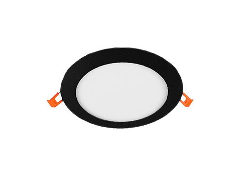 Foto van LED panel downlight 18W 3000K incl. driver zwart LED panel downlight 18W 3000K incl. driver zwart