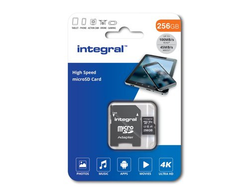 Micro SD geheugenkaart V30 256GB