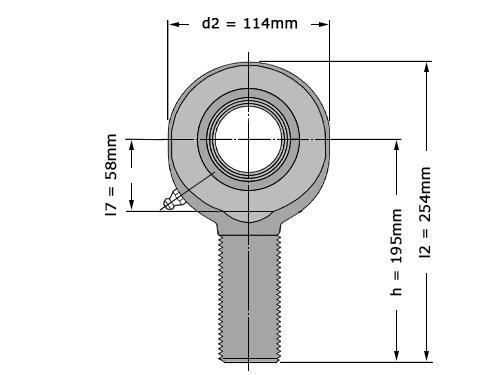SKF Stangkop SAL50 ES 2RS (50x114x35mm)