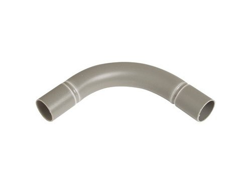 Bocht PVC 1 (25mm) grijs per stuk