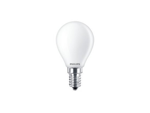 Philips LED kogel E14 6,5-60W 2700K filament mat blister