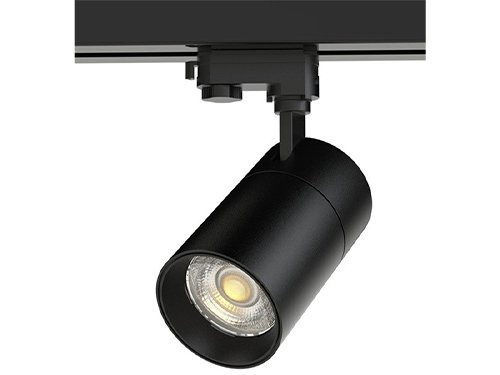 Foto van LED railspot 3-fase 10W zwart Tri-White dimbaar LED railspot 3-fase 10W zwart Tri-White dimbaar