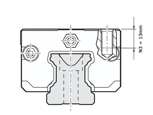 Bosch Rexroth Kogelwagen Super Koolstofstaal KWD-035-SKS-C0-N-1 Zonder Kogelketting
