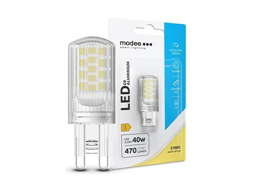 Foto van Modee LED steek G9 230V 4,2-40W 2700K Modee LED steek G9 230V 4,2-40W 2700K