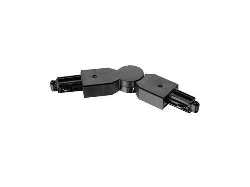 Foto van Link Rail koppelstuk flexibel zwart 1 fase Link Rail koppelstuk flexibel zwart 1 fase