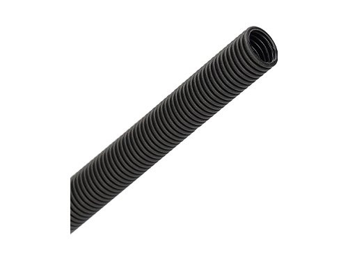 Foto van Installatiebuis PVC flexibel 5/8 (16mm) zwart 100m Installatiebuis PVC flexibel 5/8 (16mm) zwart 100m