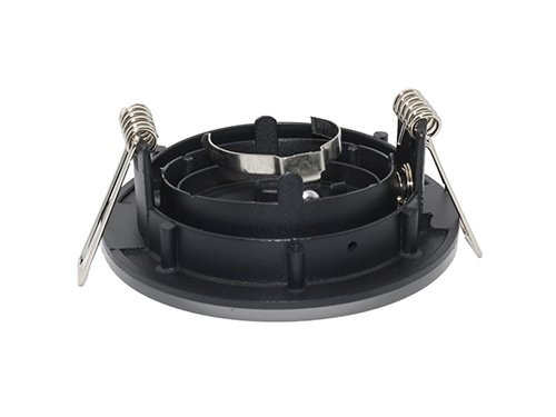 Foto van Inbouwspot 50mm verstelbaar rond mat zwart Inbouwspot 50mm verstelbaar rond mat zwart
