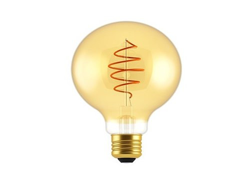 Nordlux LED Globe G200 E27 7-48W 2000K filament spiraal gold dimbaar