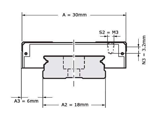 Bosch Rexroth Miniatuurwagen Resist NRII MWA-009-BLS-C0-H-3