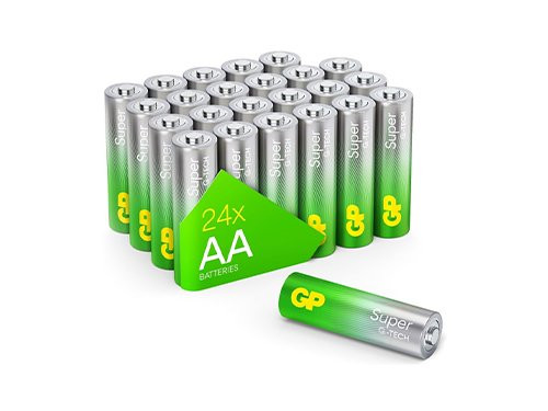 Foto van GP Super Alkaline batterij AA doos(24) GP Super Alkaline batterij AA doos(24)