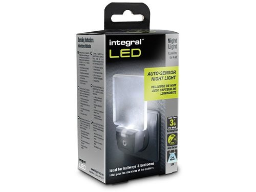 LED nachtlamp met schemerschakelaar 0,6W