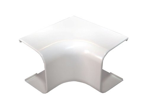 Foto van Aircokanaal 90gr binnenbocht 90mm wit Aircokanaal 90gr binnenbocht 90mm wit