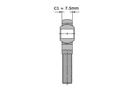 Foto van SKF Stangkop SAKAC6 M (6x21x9mm) SKF Stangkop SAKAC6 M (6x21x9mm)
