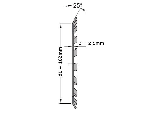 Foto van SKF Borgring MB32 (160x217x2.5mm) SKF Borgring MB32 (160x217x2.5mm)