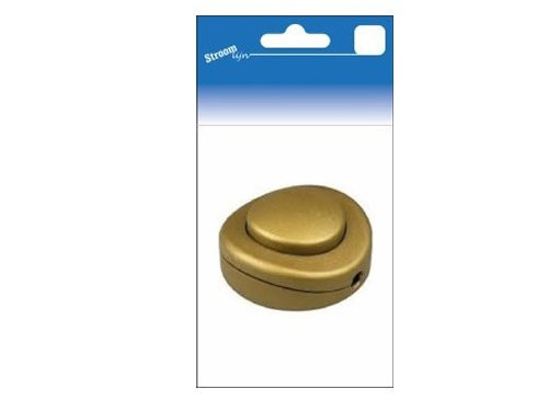 Vloerschakelaar rond goud 2A