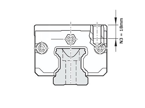 Bosch Rexroth Kogelwagen Koolstofstaal KWD-045-SNH-C0-N-1 Zonder Kogelketting