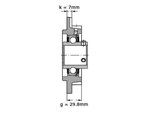 Foto van FAG Lagerblok Rond UCFC205-16 J7 (25.4mm) FAG Lagerblok Rond UCFC205-16 J7 (25.4mm)