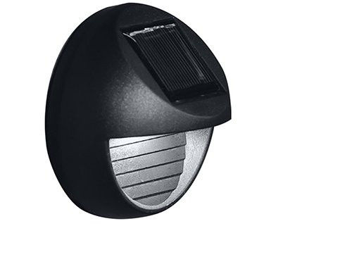 LED Solar wandlamp 8cm set a 2 stuks warmwit