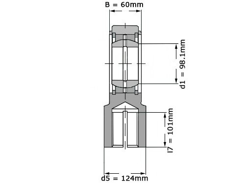 IBB Stangkop GIHRK 90 UK 2RS (90x206x66mm)