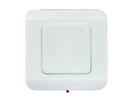 DiO Draadloze wand schakelaar enkel wit