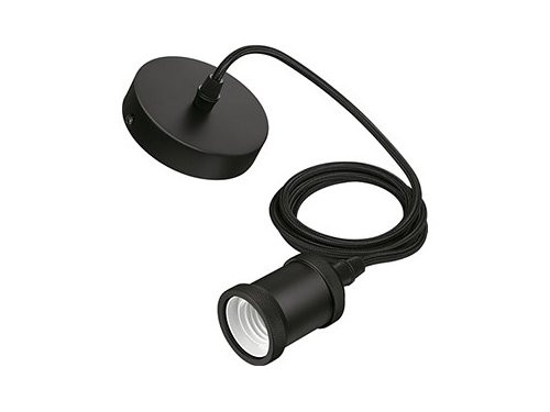 Foto van Philips Snoerpendel zwart 150cm Philips Snoerpendel zwart 150cm