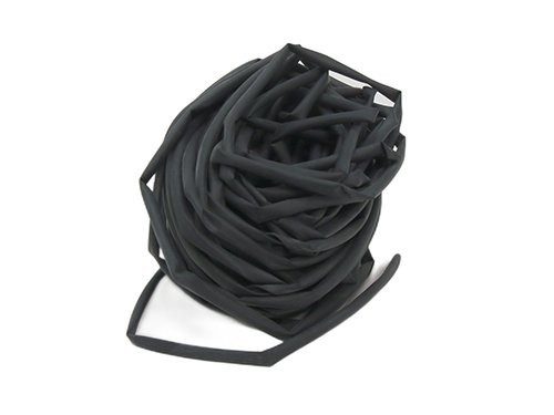 Krimpkous 3,2mm rol 15m zwart