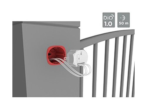Foto van DiO Ontvanger poortmodule 230V met potentiaalvrij contact DiO Ontvanger poortmodule 230V met potentiaalvrij contact