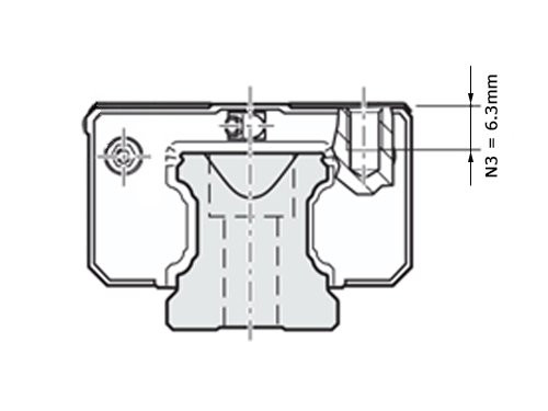 Bosch Rexroth Kogelwagen Koolstofstaal KWC-020-SKN-C1-N-2 Zonder Kogelketting