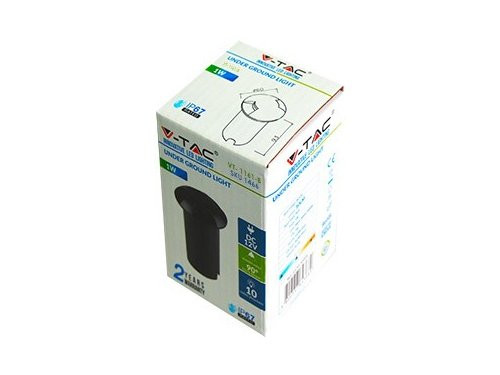 Foto van Grondspot LED 1W 3000K 12V IP67 zwart 2-zijden Grondspot LED 1W 3000K 12V IP67 zwart 2-zijden