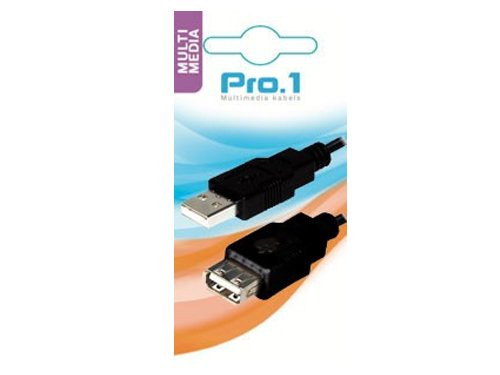 USB kabel A-male -> A-female 3m