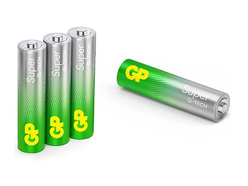 Foto van GP Super Alkaline batterij AAA blister(4) GP Super Alkaline batterij AAA blister(4)
