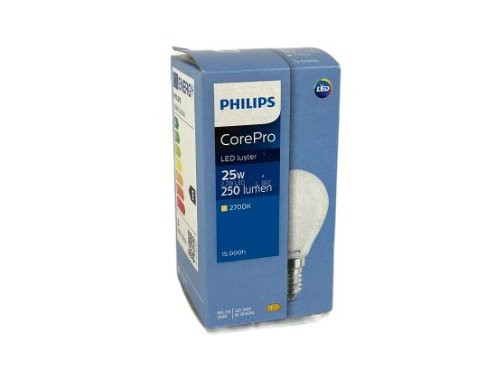 Philips LED kogel E14 2,2-25W 2700K filament mat