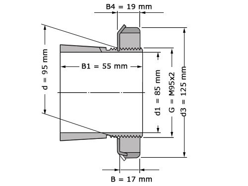 SKF Trekbus H219 (85x125x55mm)